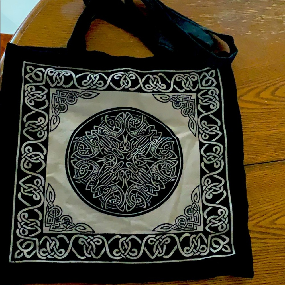Celtic design shopping bag